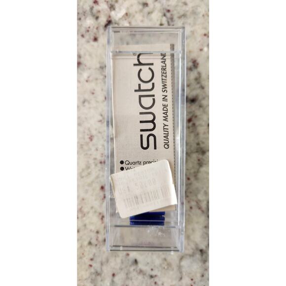 Swatch watch DROP GK708 1993 Standard Gents New old stock with case and battery - Picture 8 of 9